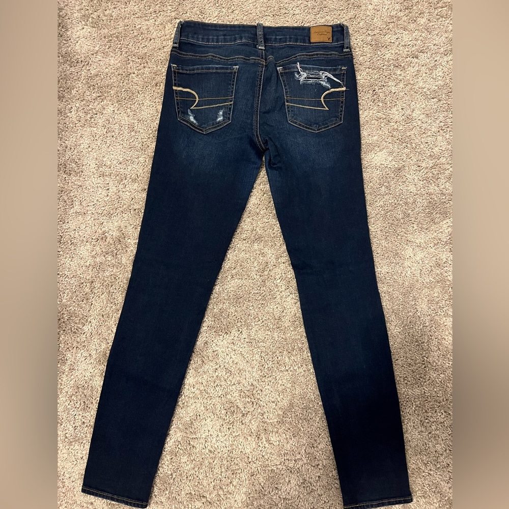Super stretch mid rise jegging. Like new.